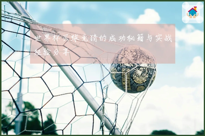 世界杯买球竞猜的成功秘籍与实战经验分享